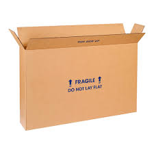 Corrugated box with printed graphics